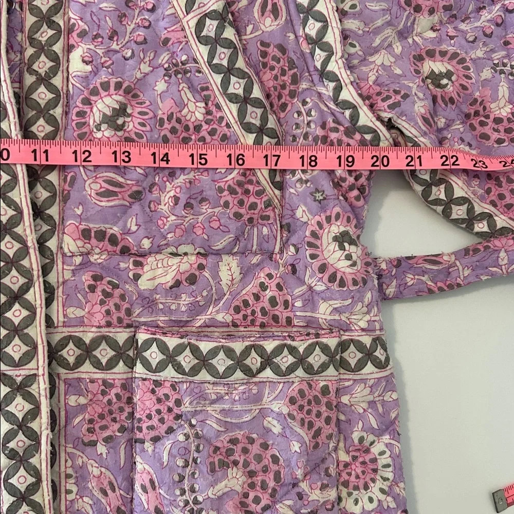 Antik Batik Quilted Utility Jacket Medium - Picture 6 of 9